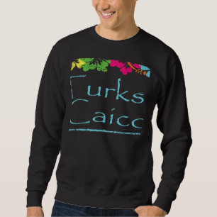 Turks- und Caicosinseln Hell sonniger Sommerwetter Sweatshirt