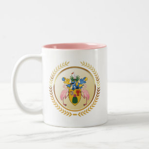 Turks- und Kaicosbekleidung für Waffen Zweifarbige Tasse