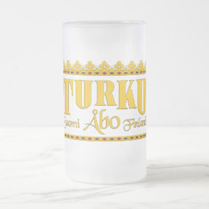 Turku Finlande tasse - choisir style & couleur