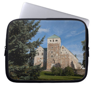 Turku, Finnland, alte Turun Linna Burg, eine Laptopschutzhülle