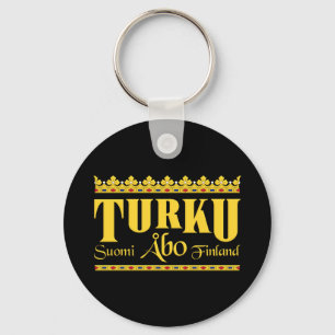 Turku Finnland Schlüsselanhänger