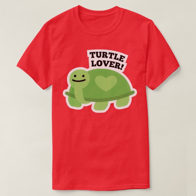 Turle Lover T-Shirt (Design vorne)