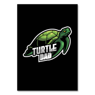 Turlte Lover Turtle-Vater Tischnummer