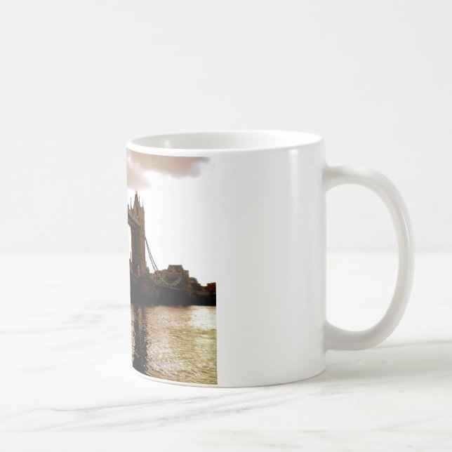 Turm-Brücke 2 Kaffeetasse (Rechts)