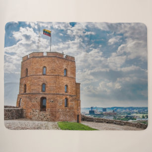 Turm Gediminas in Vilnius, Litauen Sherpadecke