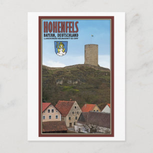Turm Hohenfels Postkarte