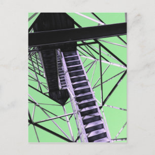 Turm in Eureka-Federn Postkarte