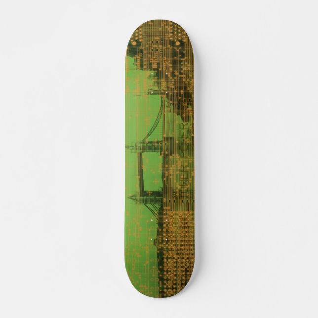 Turm-Power Skateboard (Vorne)