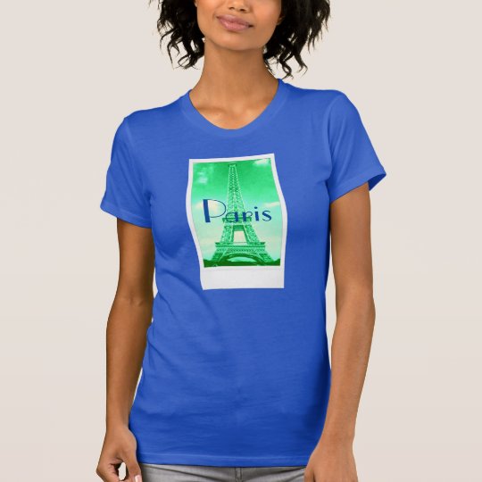 Turm-T - Shirt Paris Frankreich Eiffel