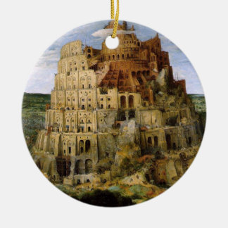 Turm von Babel - 1563 Keramikornament