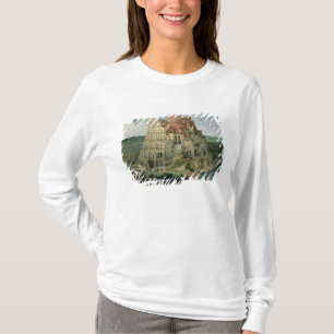 Turm von Babel, 1563 (Öl auf Platte) T-Shirt