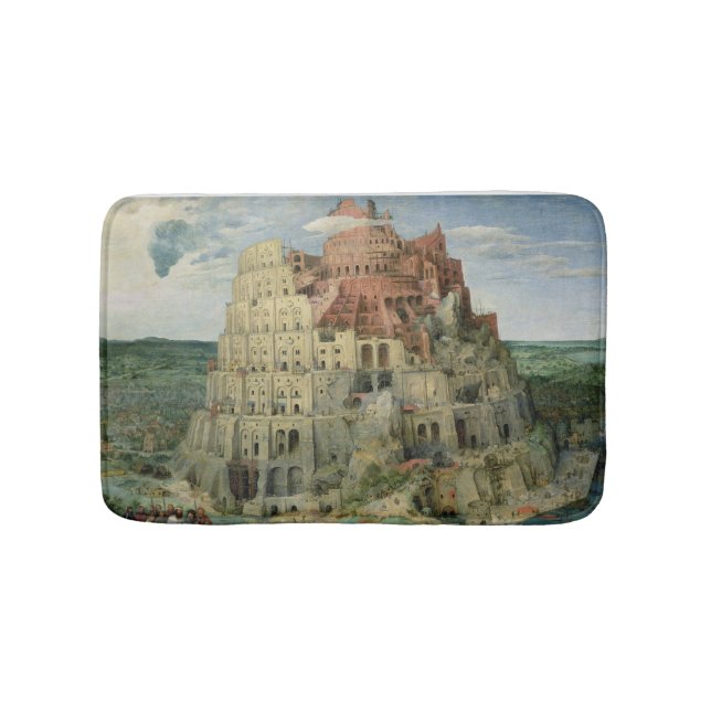 Turm von Babel Badematte (Vorderseite)