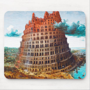 Turm von Babel, Pieter Bruegel der Ältere Mousepad