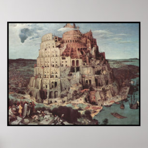 Turm von Babel Poster