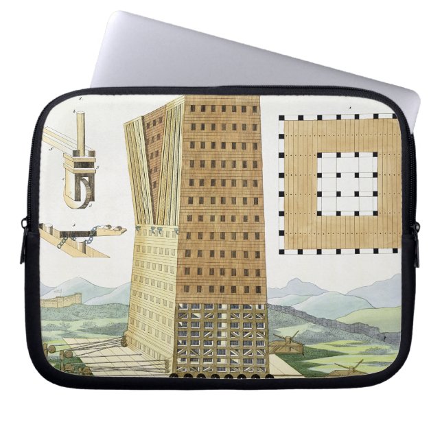 Turm von Demetrius Poliorcetes (336-283 BC) Laptopschutzhülle (Vorderseite)