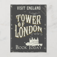 Turm von London Vintage Poster