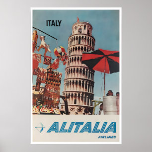 Turm Von Pisa Druck Italien Kunst Italienische Rei Poster