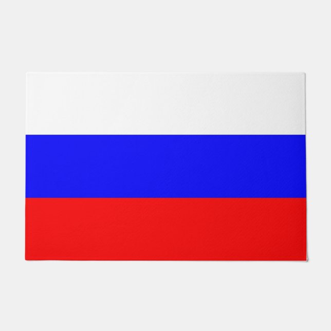 Türmatte mit der Flagge Russlands (Vorderseite)