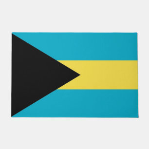 Türmatte mit Flagge der Bahamas