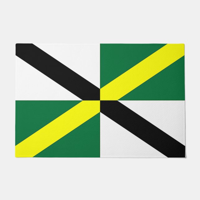 Türmatte mit Flagge in der Stadt Monterey (Vorderseite)