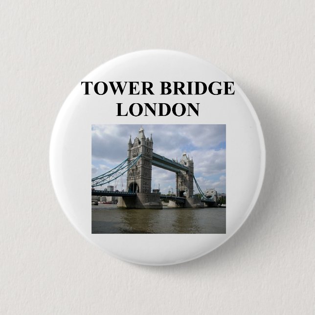 Turmbrücke; ondon England Button (Vorderseite)