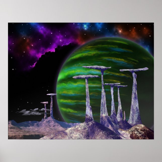 Turmgesteine (20 x 16) poster (Vorne)