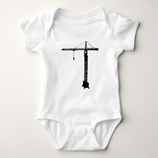 Turmkran grue baby strampler