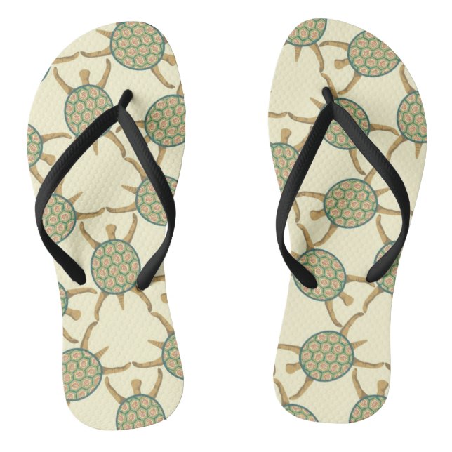 Turmmuster Flip Flops (Fußbett)