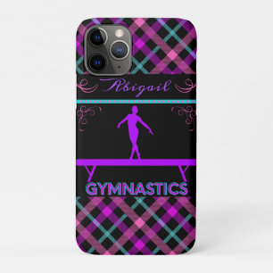 Turnbeam Balken Pink Lila Türkis Tartan Case-Mate iPhone Hülle