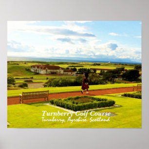 Turnberry Golf Course, Schottland Poster