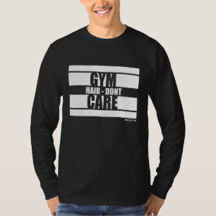 Turnbeutel Frisur Ist Egal Fitness Motivation Sprü T-Shirt