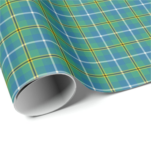 Turnbull Clan Ancient Jagd Tartan Geschenkpapier (Rolleneckpunkt)