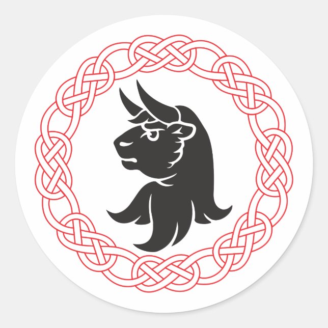 Turnbull Wappen Sticker (Vorderseite)