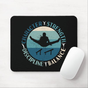 Turnen für Jungen Charakterstärke Disziplin Mousepad
