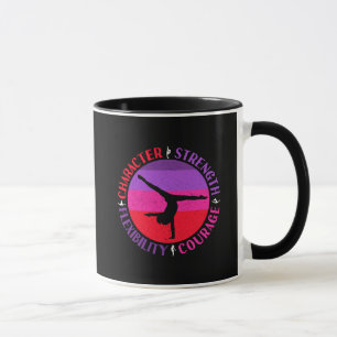 Turnen Mädchen Charakterstärke Mut Tasse