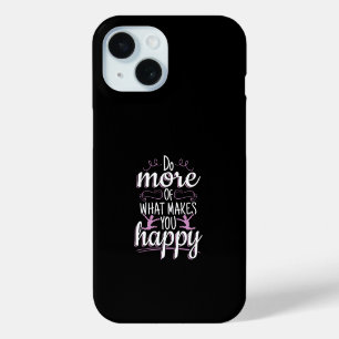 Turnen Mädchen - Motivierendes glückliches Zitat Case-Mate iPhone Hülle