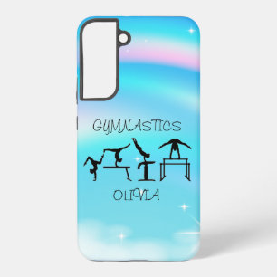 Turnen Mädchen Regenbogen Wirbel Samsung Galaxy Hülle
