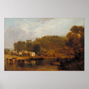 Turner - Cliveden an der Themse Poster