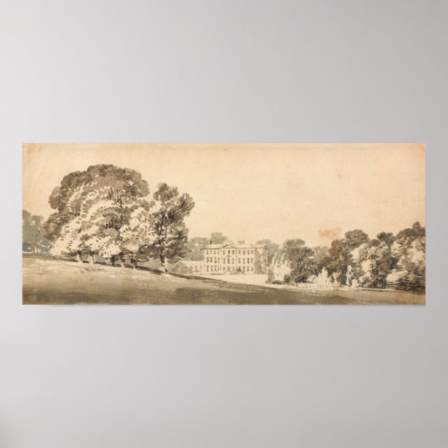 Turner - Drei geschossiges georgianisches Haus im  Poster (Vorne)
