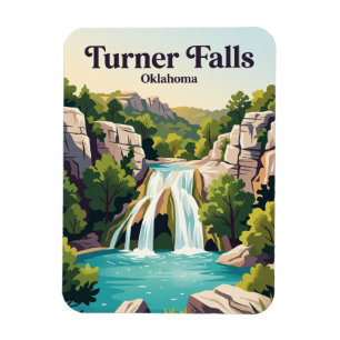 Turner Falls Oklahoma Magnet