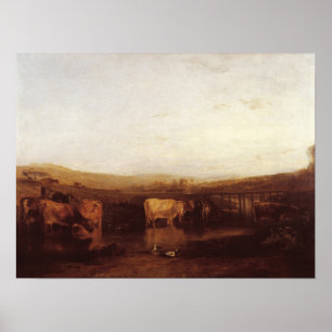 Turner - Gewerkschaft von Themse und Isis, Dorches Poster
