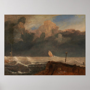 Turner - Hafen Ruysdael Poster