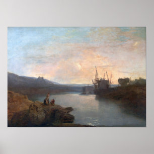 Turner - Harlech Castle von Twgwyn-Fähre Sommer Poster