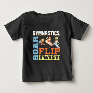 Turner Jungen Zitat - Soar Flip Twist  Baby T-shirt