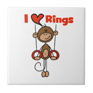 Turner liebt Ringe Fliese