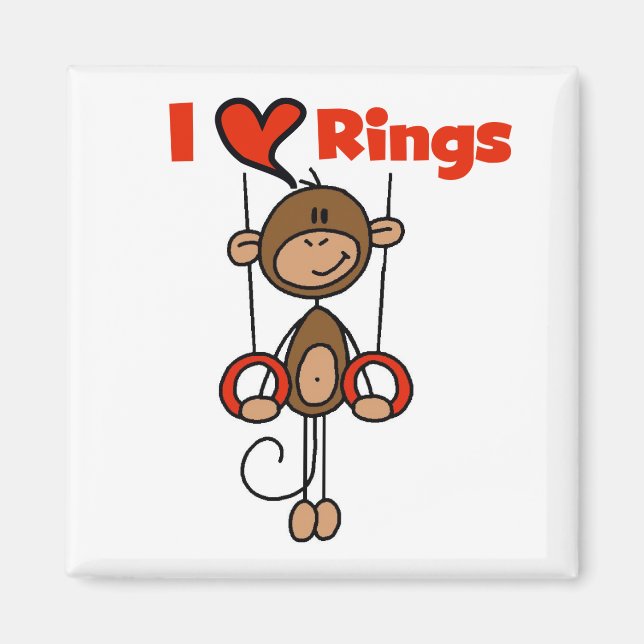 Turner liebt Ringe Magnet (Vorne)