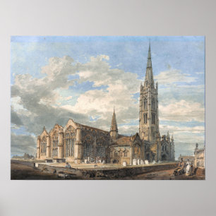 Turner - Nordöstliche Sicht auf die Kirche Grantha Poster