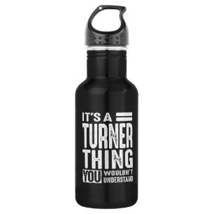 Turner Personalisiert Name Geburtstag Edelstahlflasche