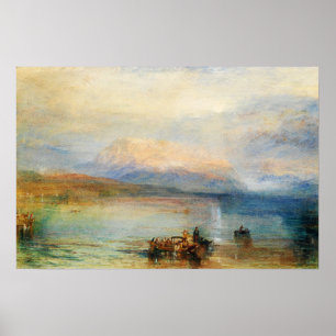 Turner - Red Rigi Poster