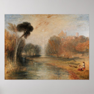 Turner - Schloss Rosenau Coburg Poster